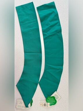 New with tags, Two Vintage Girl Scouts Junior Teal Sashes